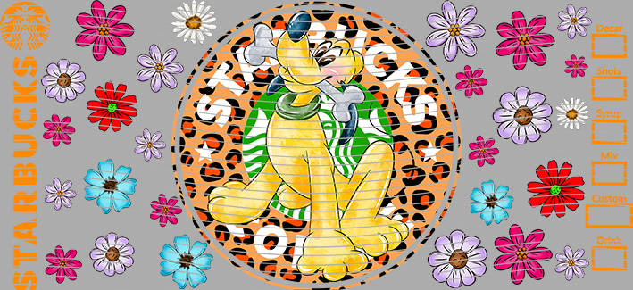 16oz Disney style-D-2347